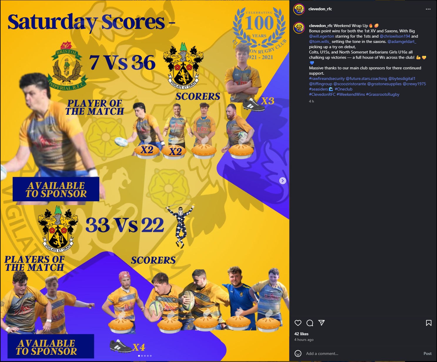 Saturday Scores
