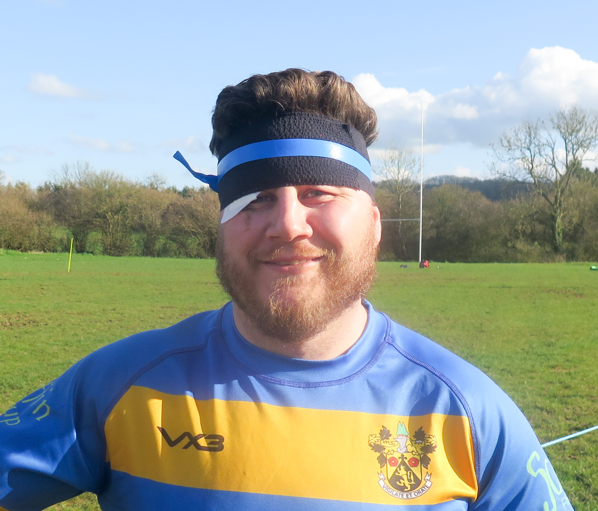 Blaise Bosley's latest head gear