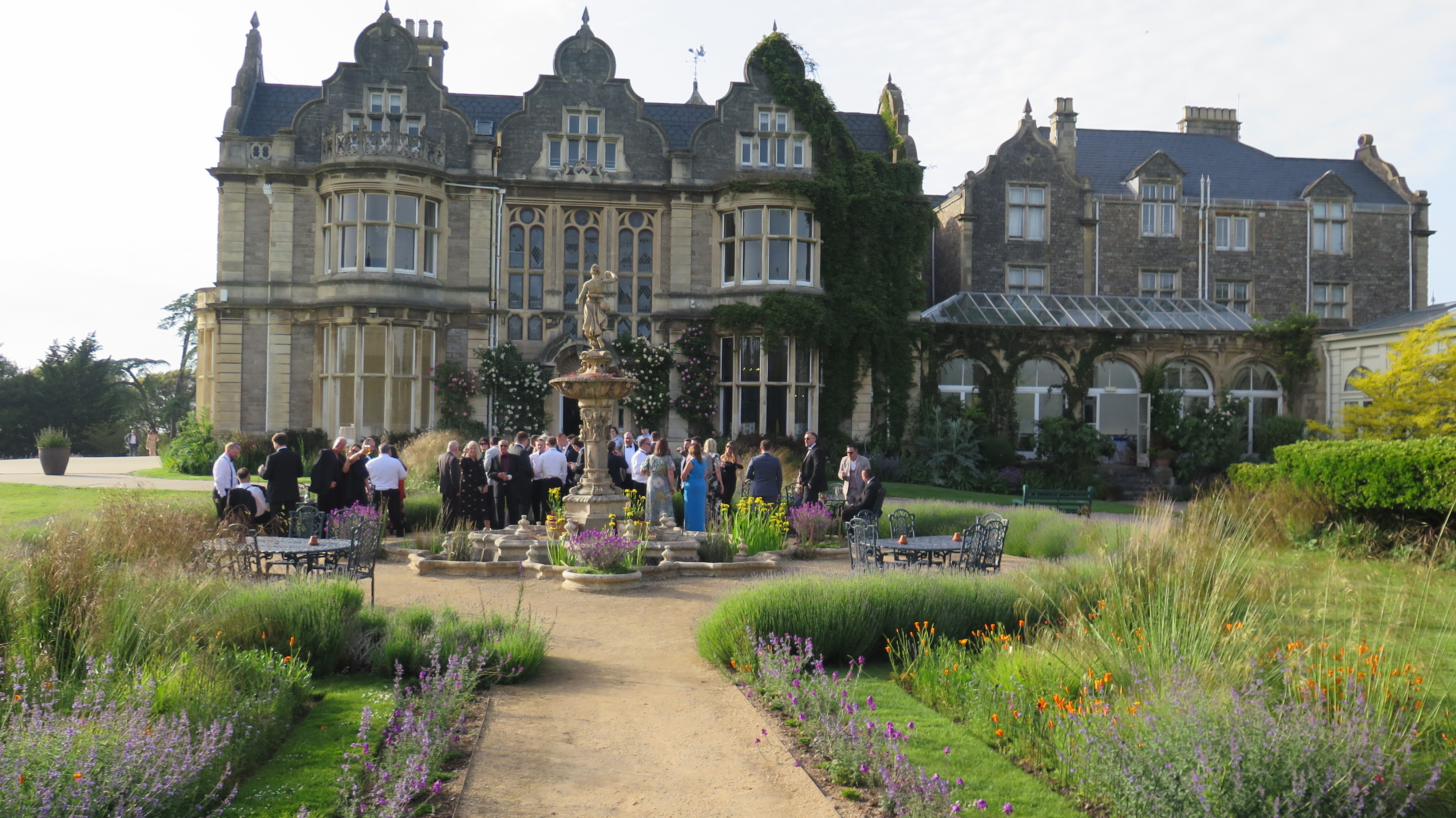 Alan Crane: The venue was the magnificent Clevedon Hall