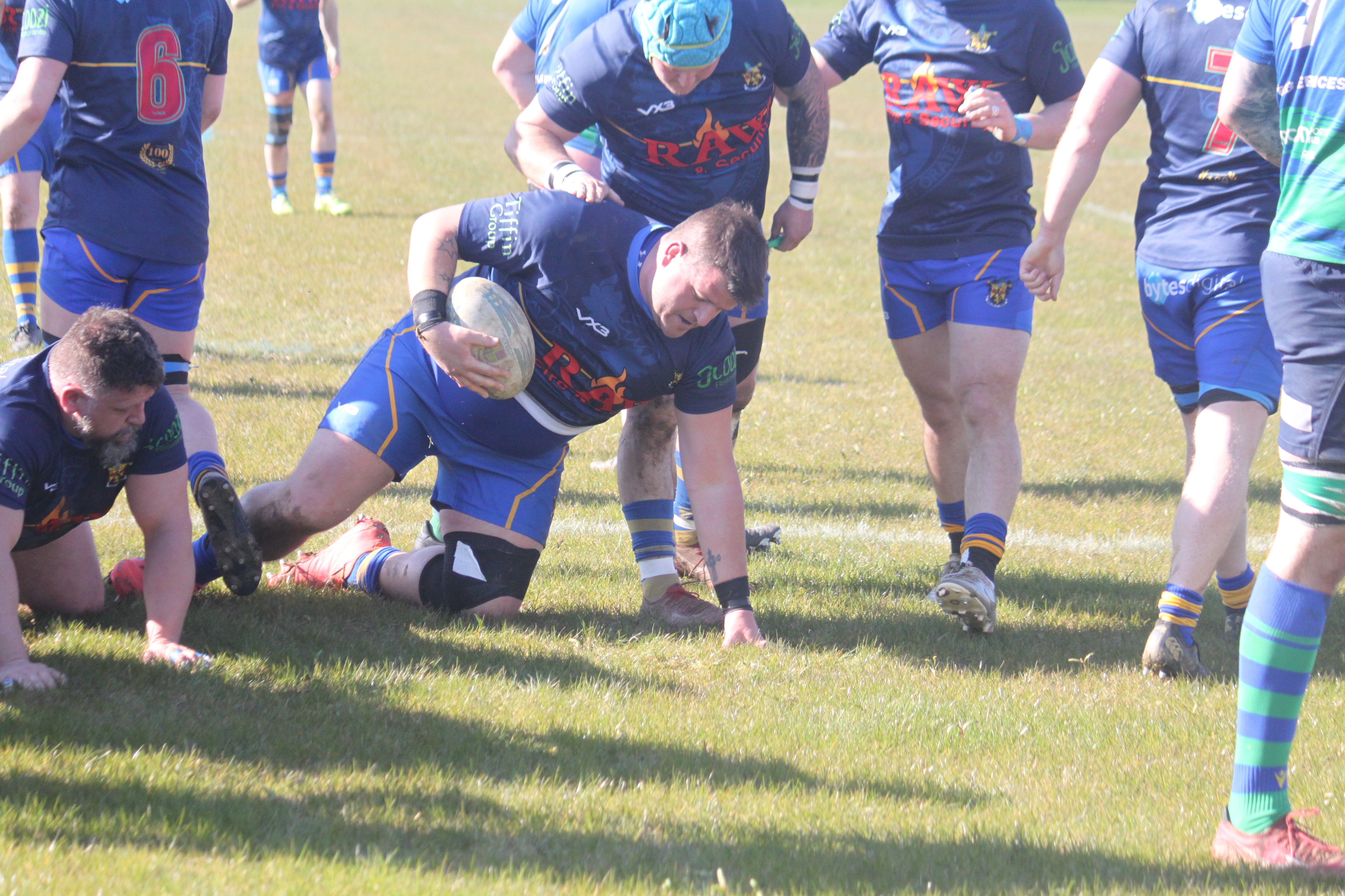 Olly Jones opens the scoring