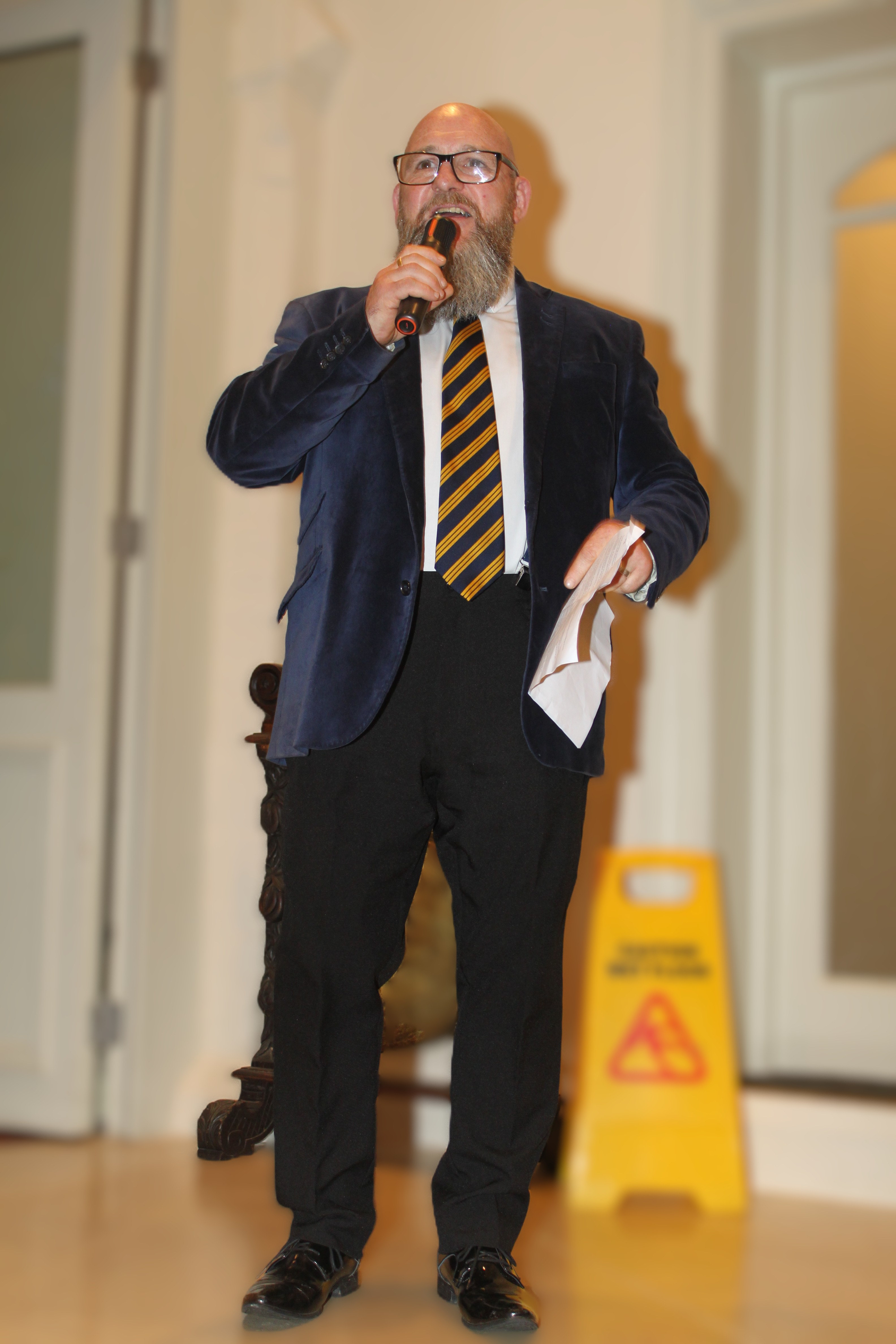 Kevin Weaver: Awards were compered by Chairman, Neil Tucker