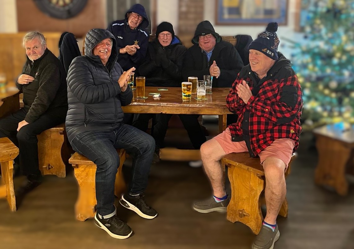 Ice cold in clubhouse