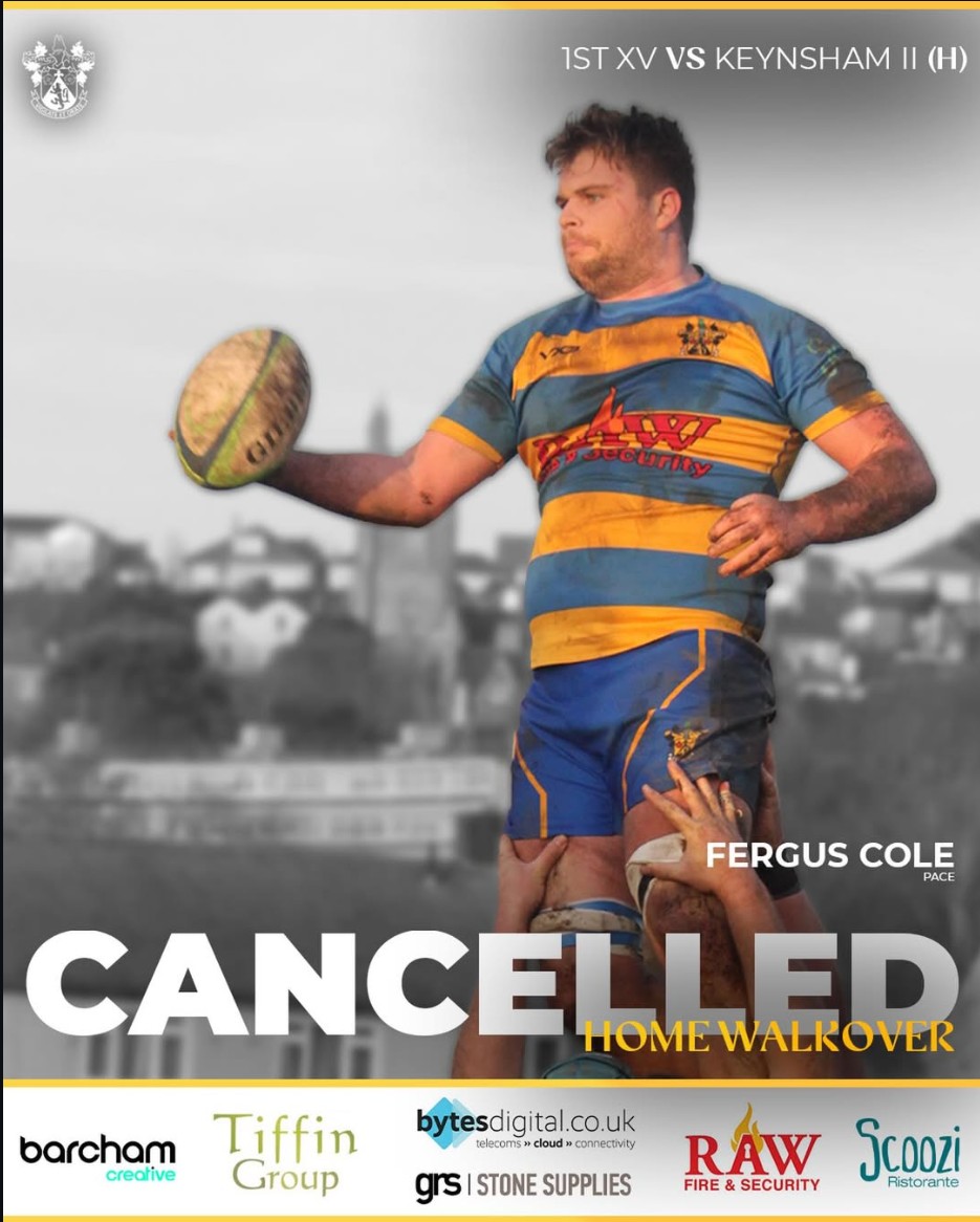 Keynsham GAME IS CANCELLED