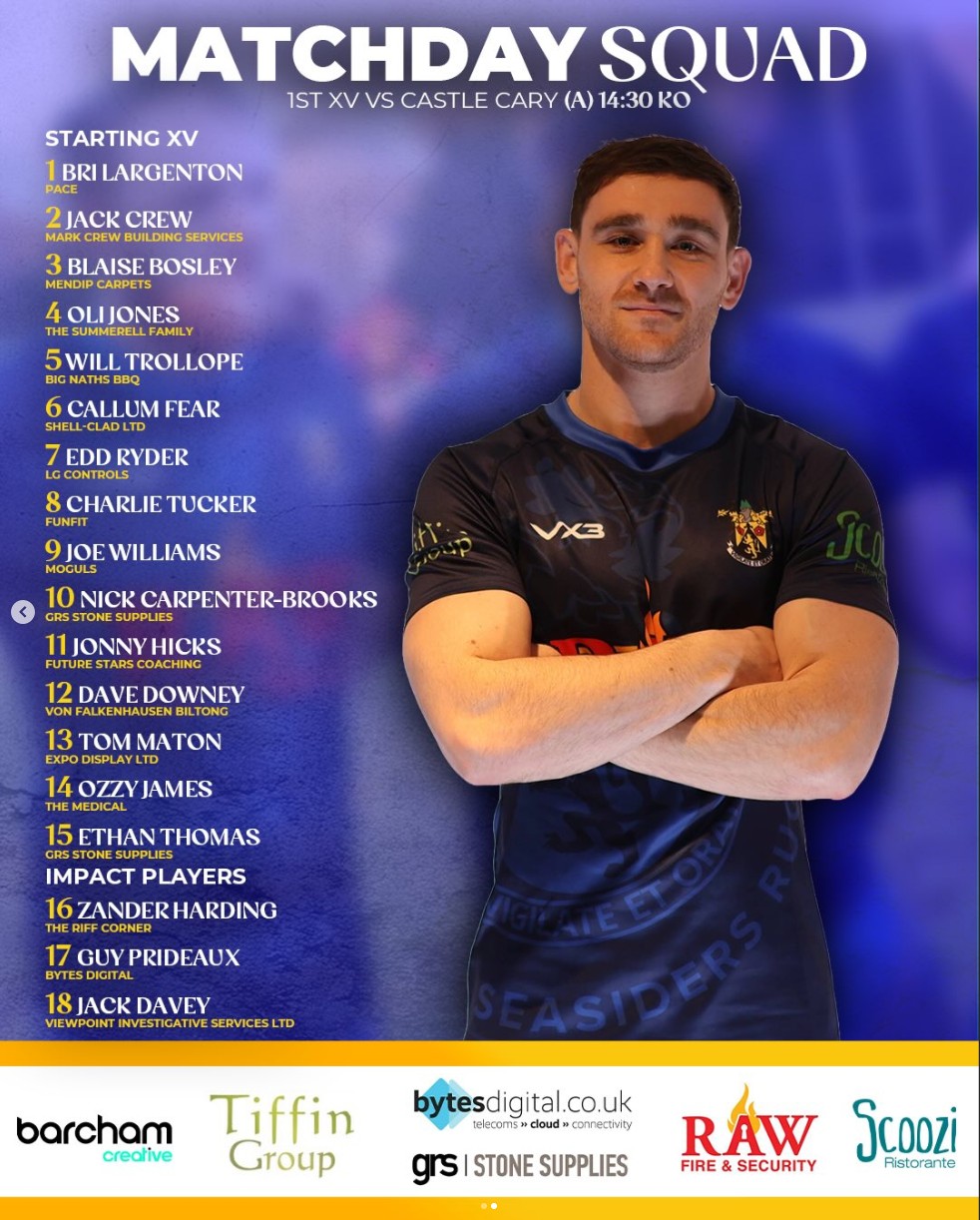 Matchday Squad Castle Cary